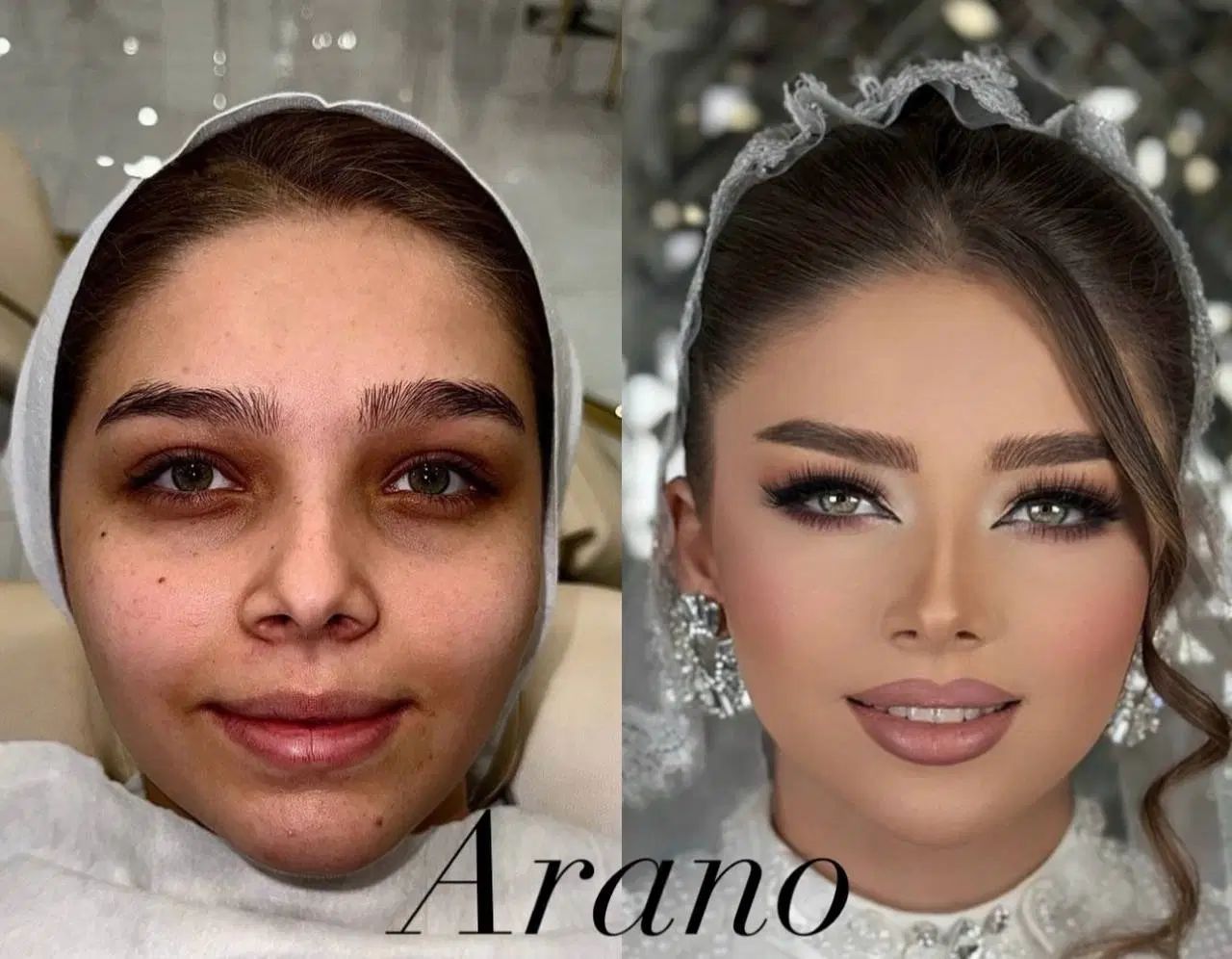 میکاپ شنیون عروس تخصصی|خدمات آرایشگری و زیبایی|مشهد, شهید فرامرز عباسی|دیوار