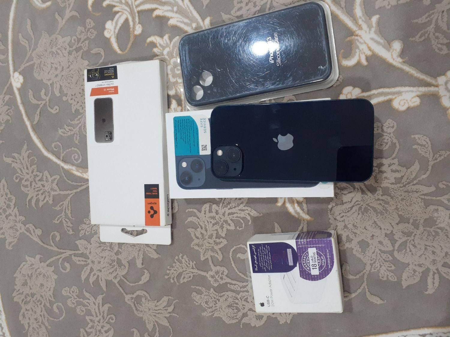 اپل iPhone 13 با حافظهٔ ۱۲۸ گیگابایت|موبایل|کرمانشاه, |دیوار