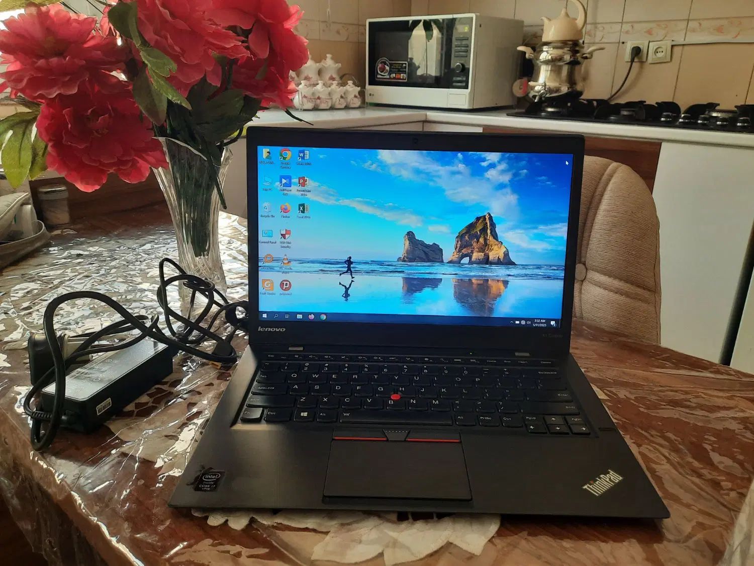 لبتاپ صنعتی Lenovo Carbon X1 corei 7 ssdM2 Slim|رایانه همراه|کرمانشاه, |دیوار