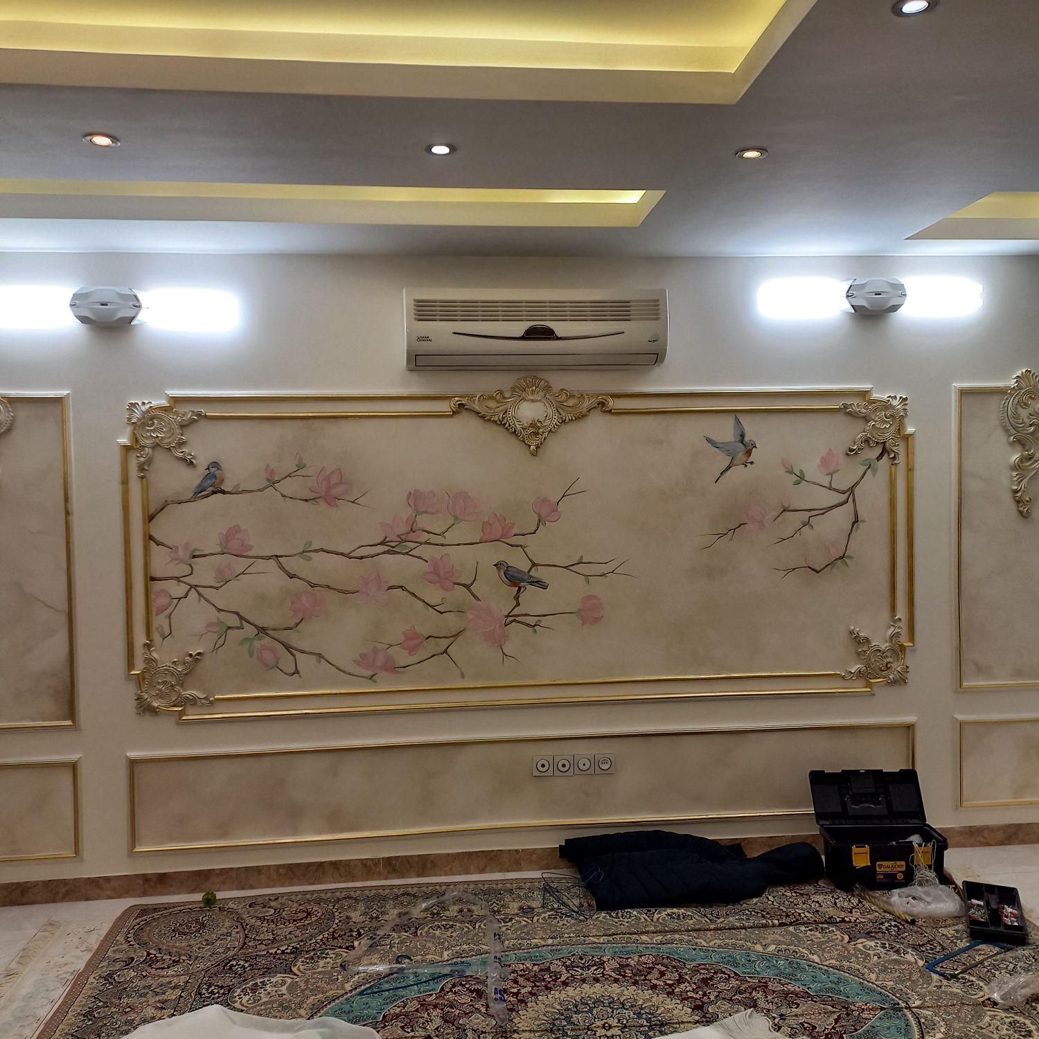 نقاشی ساختمان با تضمین کیفیت اجرا|خدمات پیشه و مهارت|ورامین, ورامین|دیوار