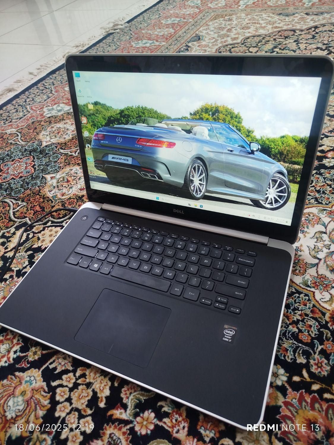 لپتاپ dell/گرافیکی/صفحه 4K/گیمینگ/تاچ لمسی|رایانه همراه|شیراز, تحویلی|دیوار