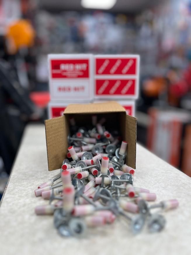 میخ و چاشنی رد هیت میخکوب|ابزارآلات|اصفهان, هفتون|دیوار