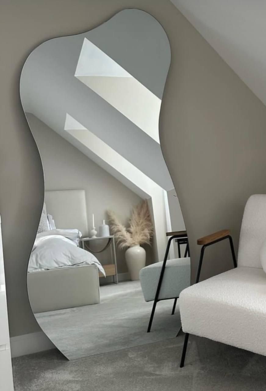 آیینه دفرمه قدی بک لایت|آینه|قزوین, |دیوار