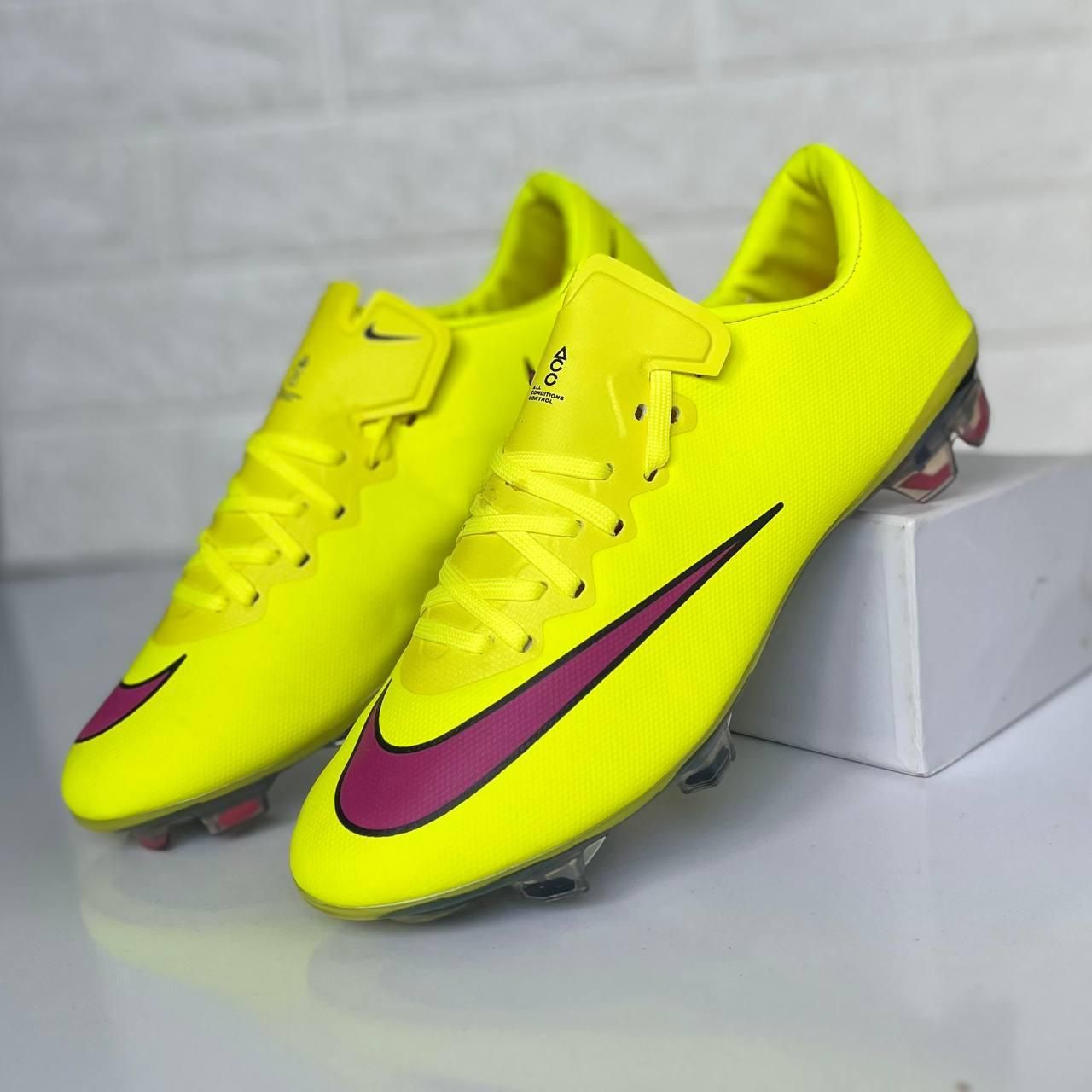 کفش فوتبال Nike مرکوریال ویپور سایز 40 تا 45 فسفری|کیف، کفش، کمربند|تهران, ابوذر|دیوار