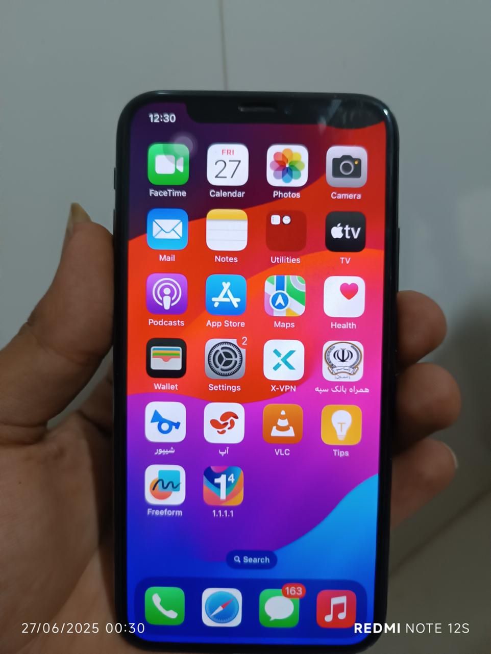اپل iPhone XS با حافظهٔ ۲۵۶ گیگابایت|موبایل|زاهدان, |دیوار