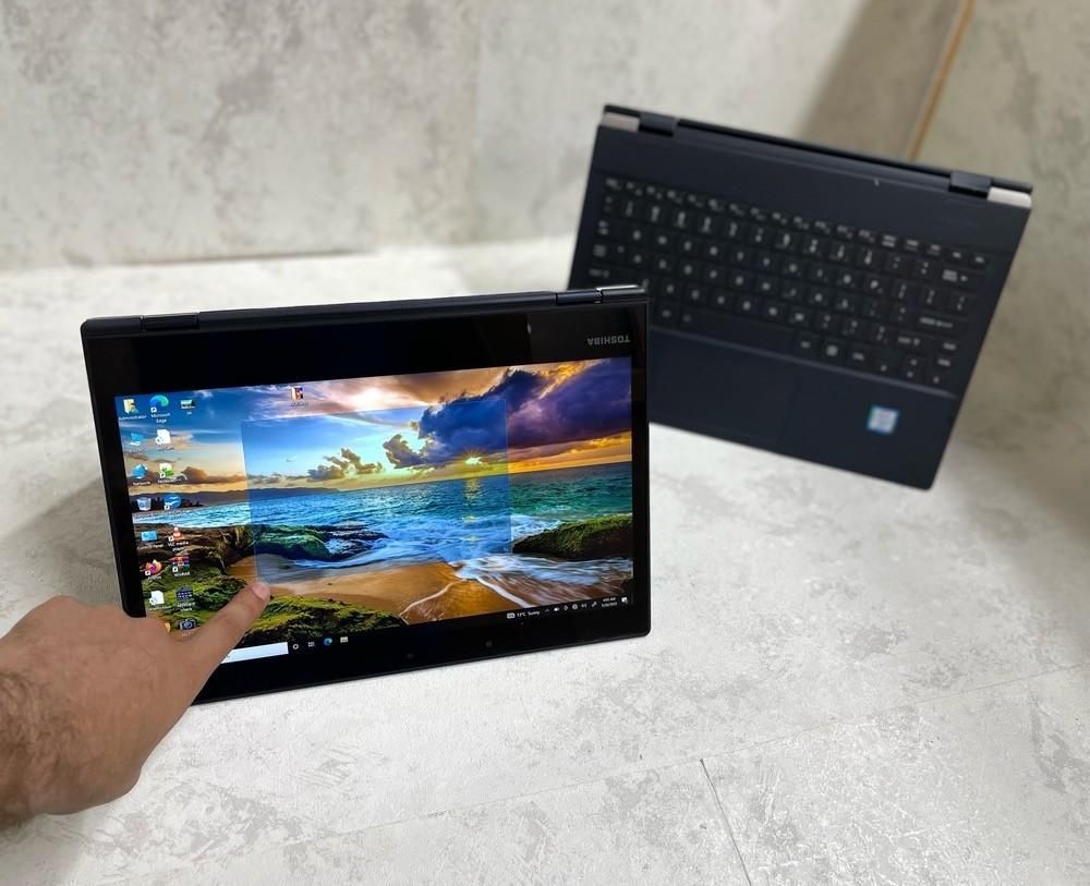 لپ تاپ TOSHIBA کورای 7 لمسی چرخشی بسیار ظریف|رایانه همراه|اهواز, طالقانی|دیوار