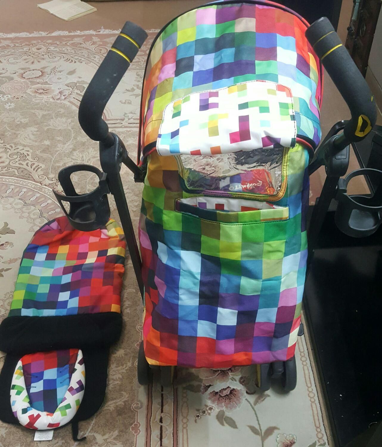 کالسکه تک برند COSATTO و رورورک|کالسکه و لوازم جانبی|شیراز, قدوسی غربی|دیوار