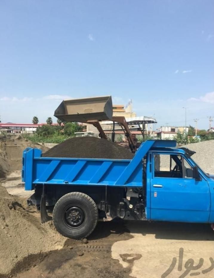 حمل شن ماسه نخاله با نیسان کمپرسی|خدمات حمل و نقل|تالش, تالش|دیوار