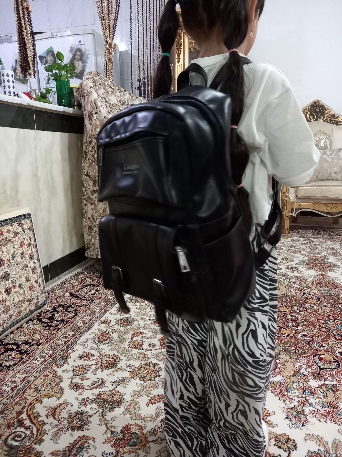 کوله پشتی مشکی|کیف، کفش، کمربند|کرمانشاه, |دیوار