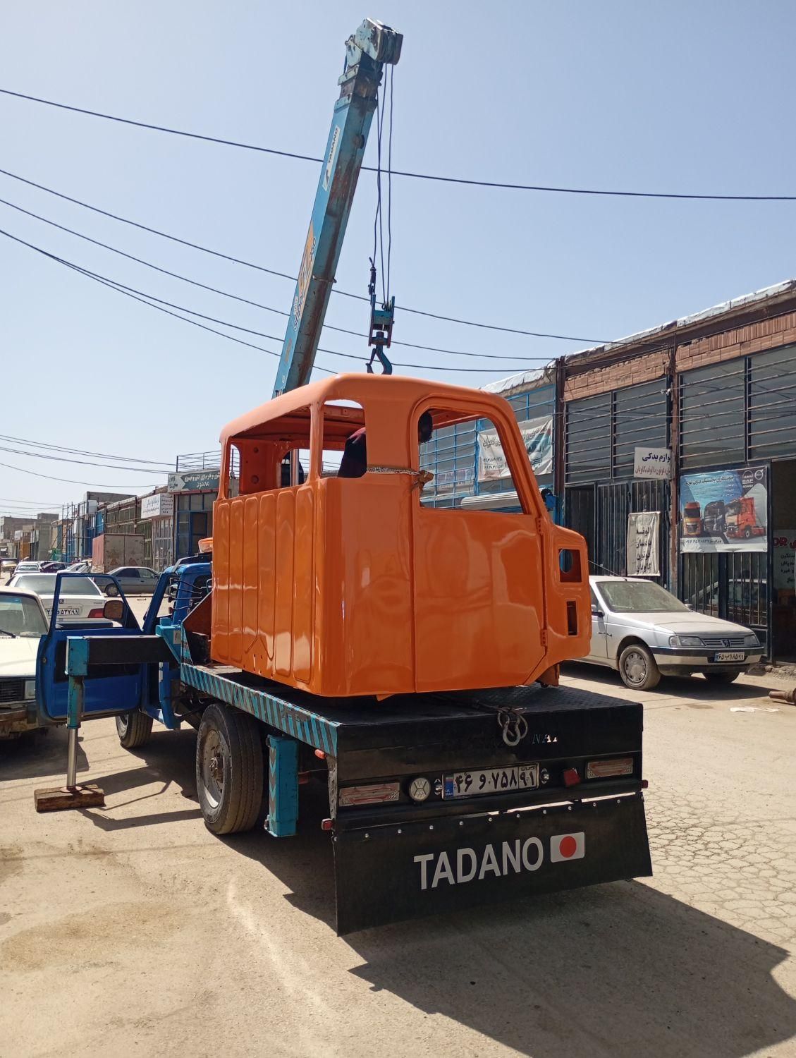 جرثقیل 2.5تن نیسانی تا ارتفاع 11متر|خدمات حمل و نقل|اردبیل, |دیوار