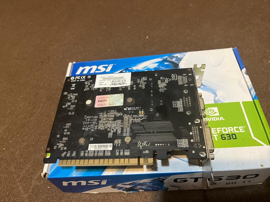 کارت گرافیک MSI GT630 رمDDR3/DDR2 هارد،کابل تبدیل|قطعات و لوازم جانبی رایانه|شیراز, شهرک سراج‎|دیوار