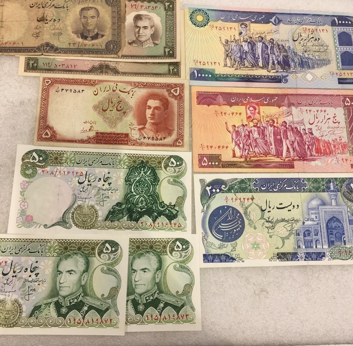 اسکناس خارجی|کلکسیون سکه، تمبر، اسکناس|تهران, ستارخان|دیوار