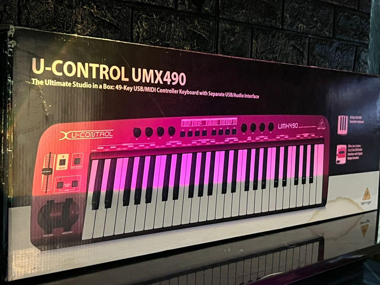 میدی کنترلر BEHRINGERمدل UMX490|پیانو، کیبورد، آکاردئون|رشت, لاکانی|دیوار