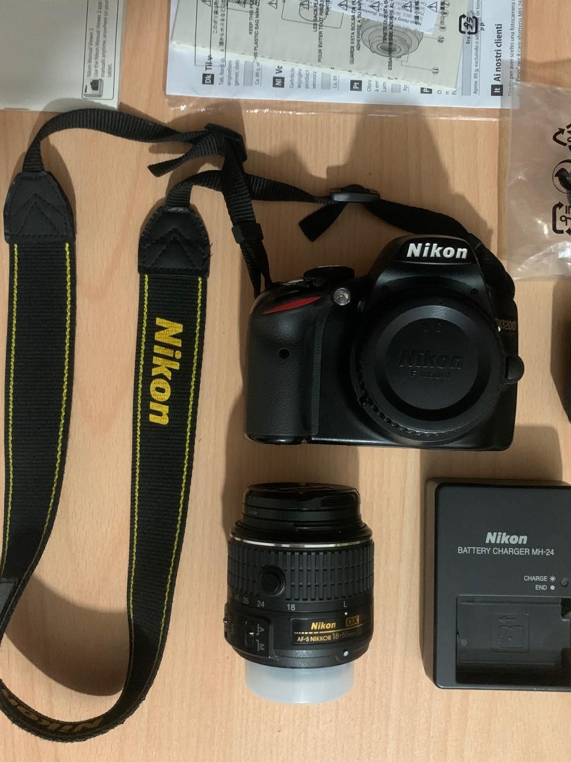 دوربین عکاسی و فیلمبرداری Nikon d3200 آکبند|دوربین عکاسی و فیلم‌برداری|کرمانشاه, |دیوار