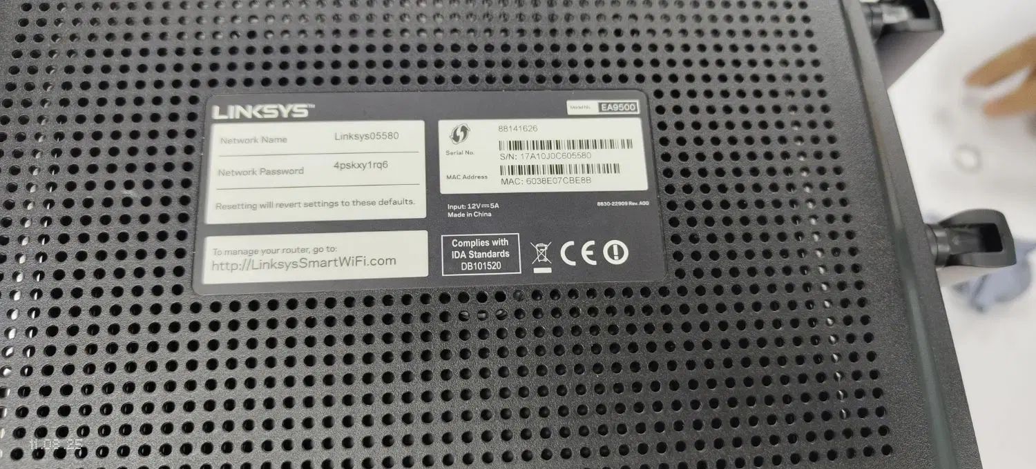 روتر حرفه‌ای Linksys EA9500 پرقدرت سه بانده|مودم و تجهیزات شبکه|تهران, آسمان|دیوار