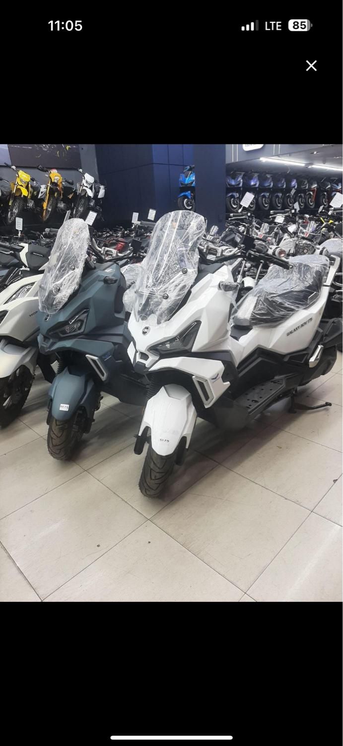 اس وای ام ای دی وی ۱۷۵ هاسکی sym adv اقساط ۱۸ ماهه|موتورسیکلت|تهران, هفده شهریور|دیوار