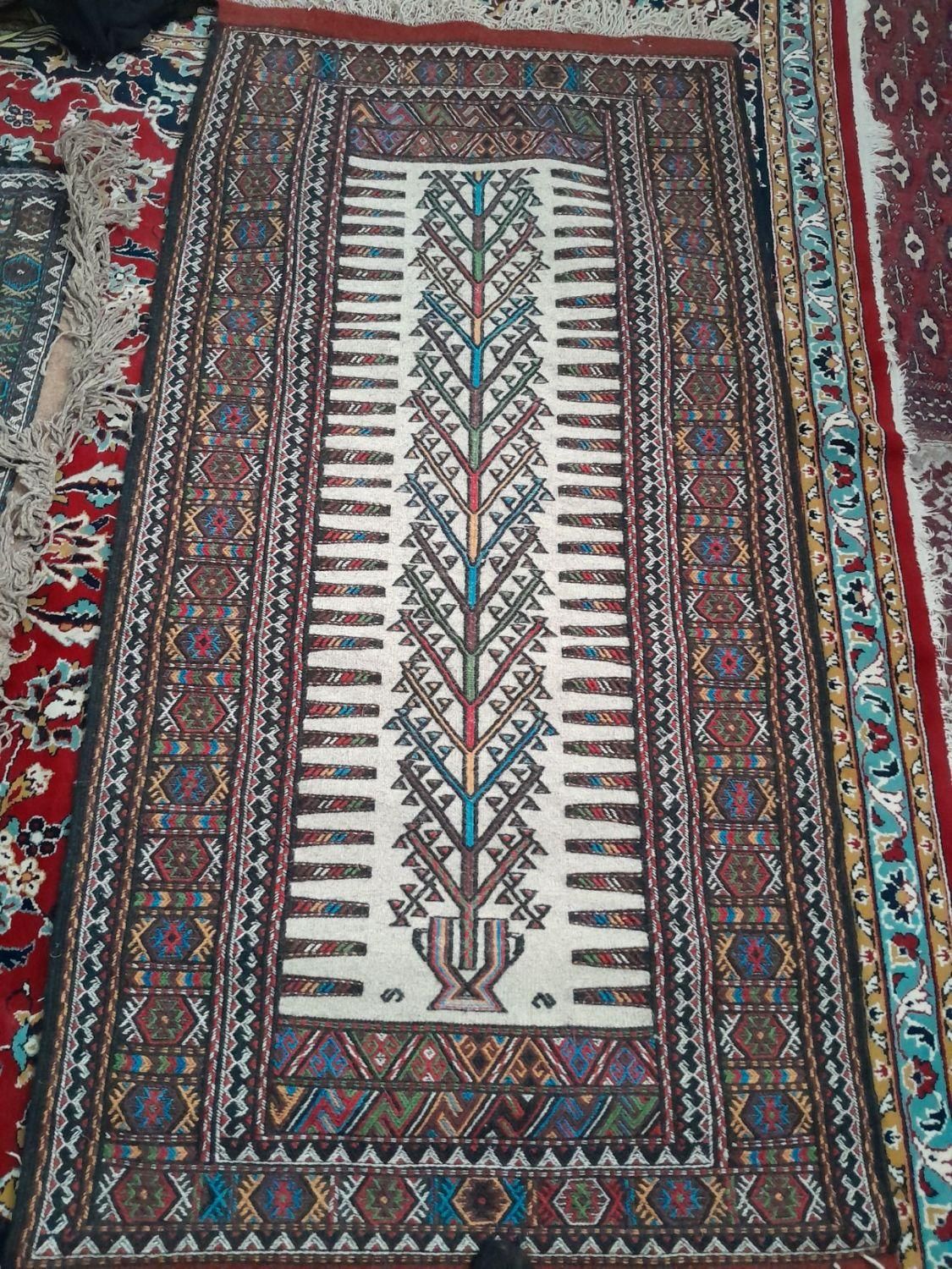 گلیم دست بافت|گلیم، جاجیم، گبه|بجنورد, |دیوار