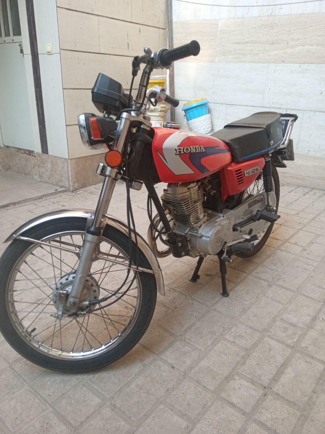 موتورسیکلت تندر مدل۹۲|موتورسیکلت|تهران, امیر بهادر|دیوار