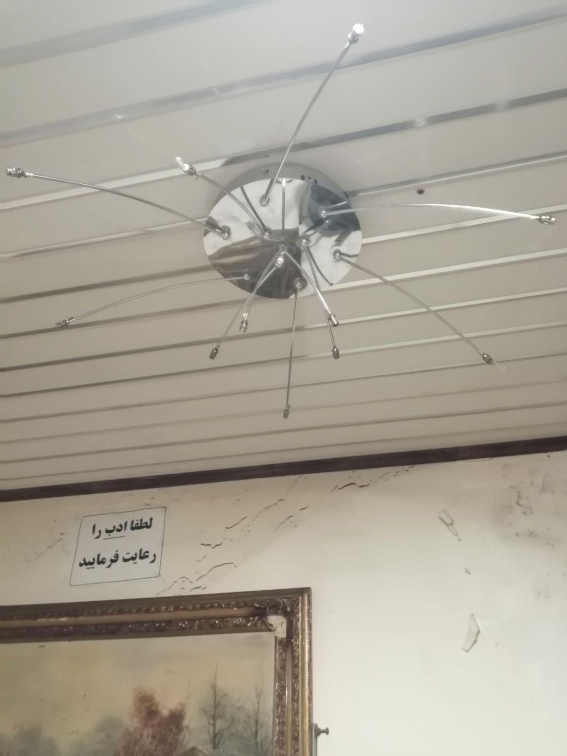 سه عدد لوستر فانتزی|لوستر و چراغ آویز|تهران, دبستان|دیوار