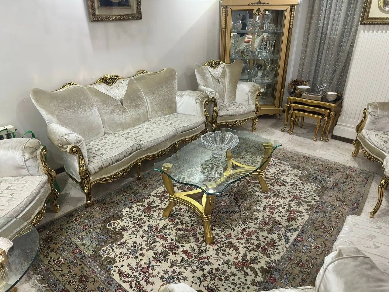 مبل‌ و میز نهار خوری چوبی پذیرایی|مبلمان خانگی و میز عسلی|تهران, فرمانیه|دیوار