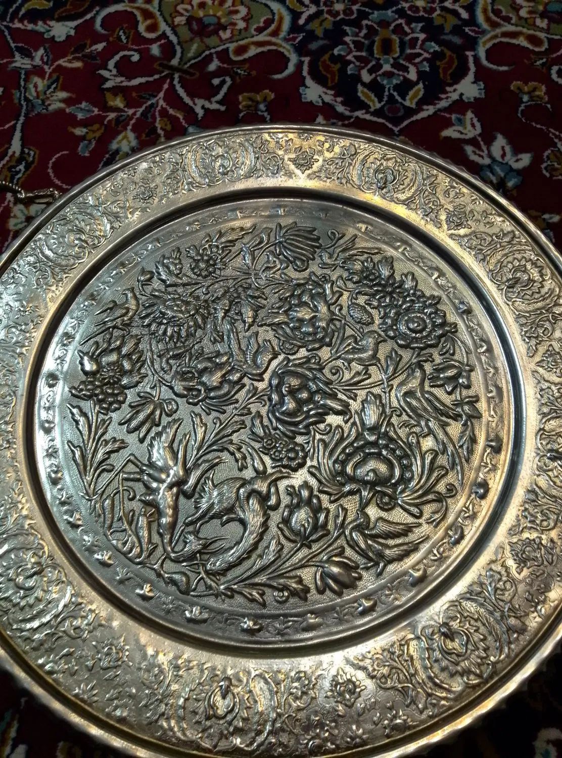 سینی قلم کاری|صنایع دستی و سایر لوازم تزئینی|تهران, نازی‌آباد|دیوار