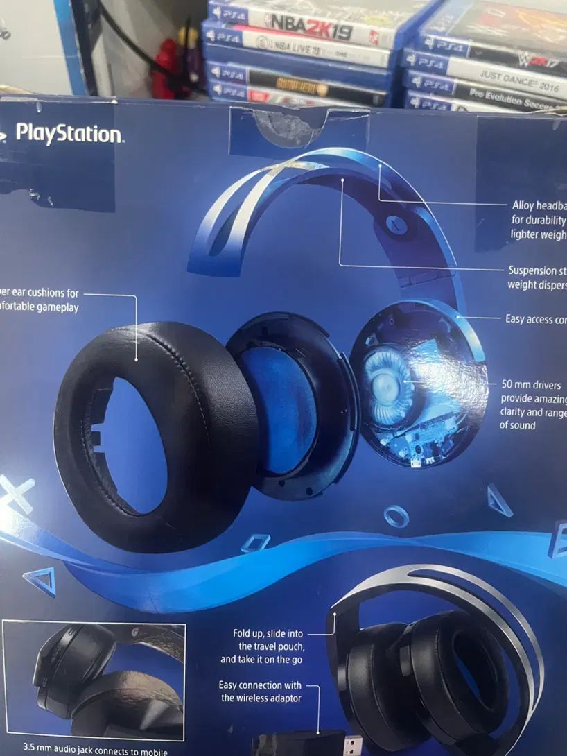 هدفون سونی مخصوص ps4 مدل پلاتینیوم|کنسول، بازی ویدئویی و آنلاین|تهران, بازار|دیوار
