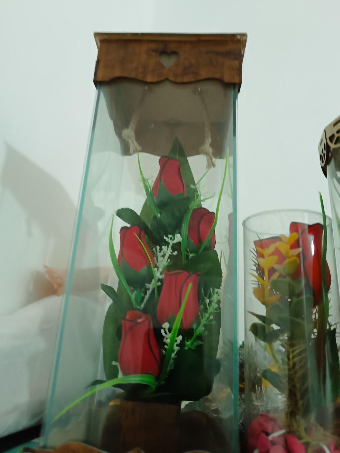 گل شیشه ای|گل مصنوعی|کرمان, |دیوار