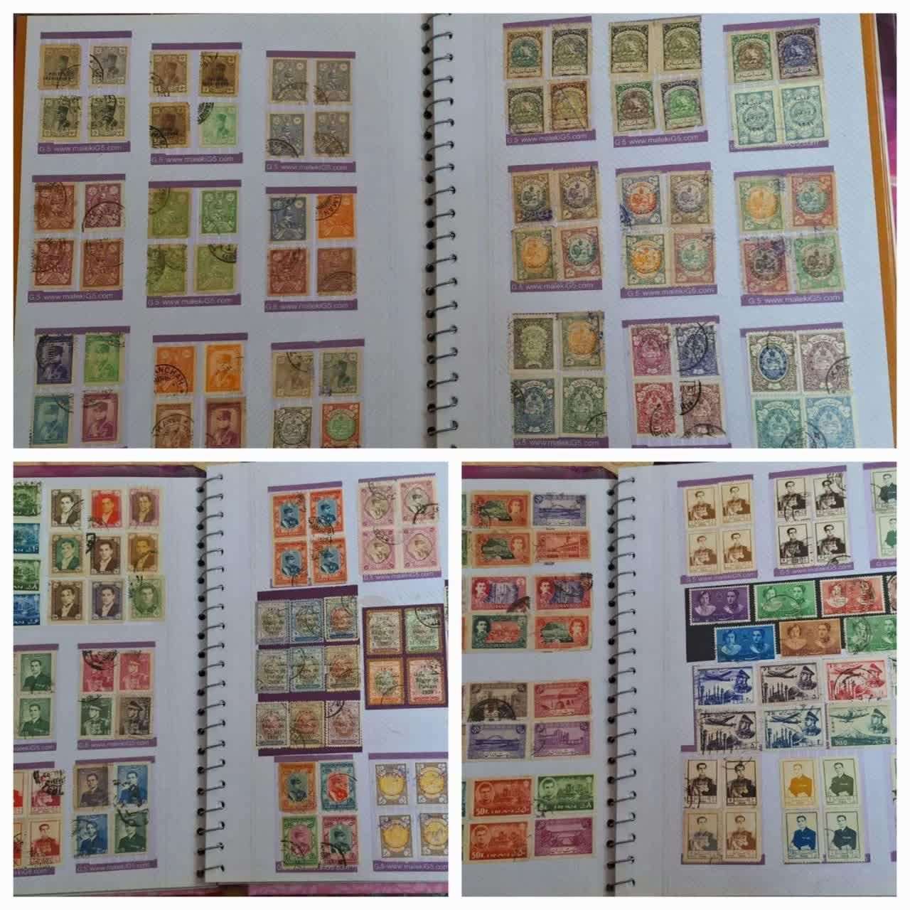 کلکسیون تمبر خاص و عتیقه وبسیار نفیس|کلکسیون سکه، تمبر، اسکناس|قم, شهرک قدس|دیوار