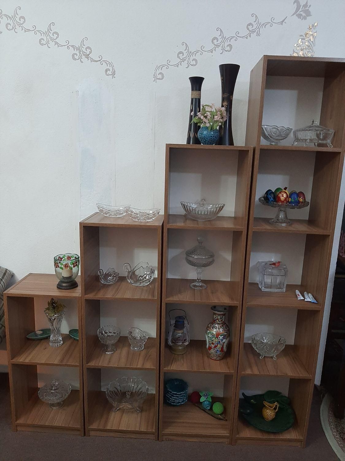 کتابخانه پله ای|کتابخانه، شلف، قفسه‌های دیواری|تهران, صفا|دیوار