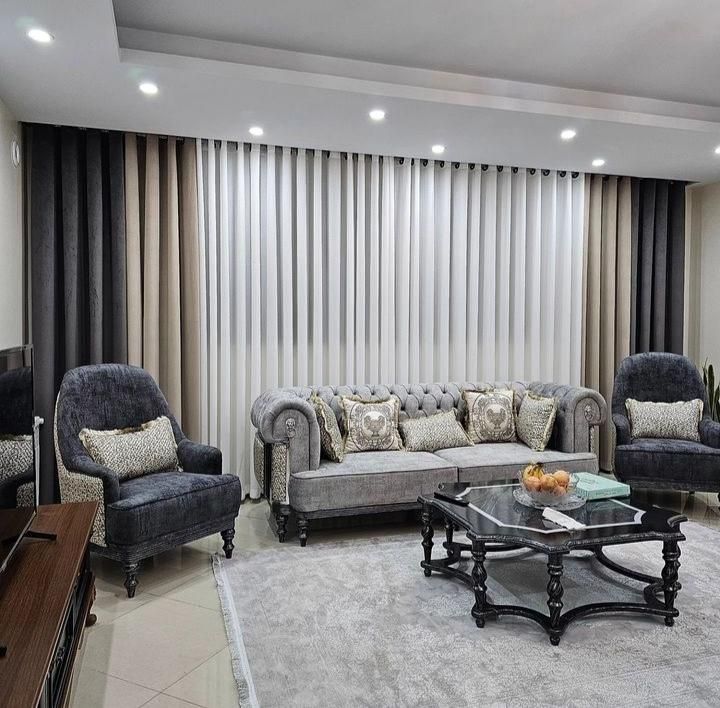 فروش آنلاین پرده های پانچی و ساده و کلاسیک|پرده، رانر، رومیزی|کرمان, |دیوار