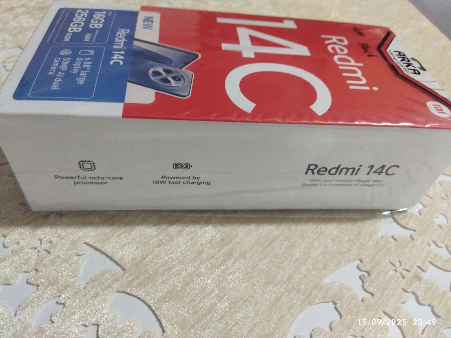 موبایل ردمی 14c مشکی نو و پلمپ|موبایل|تبریز, |دیوار