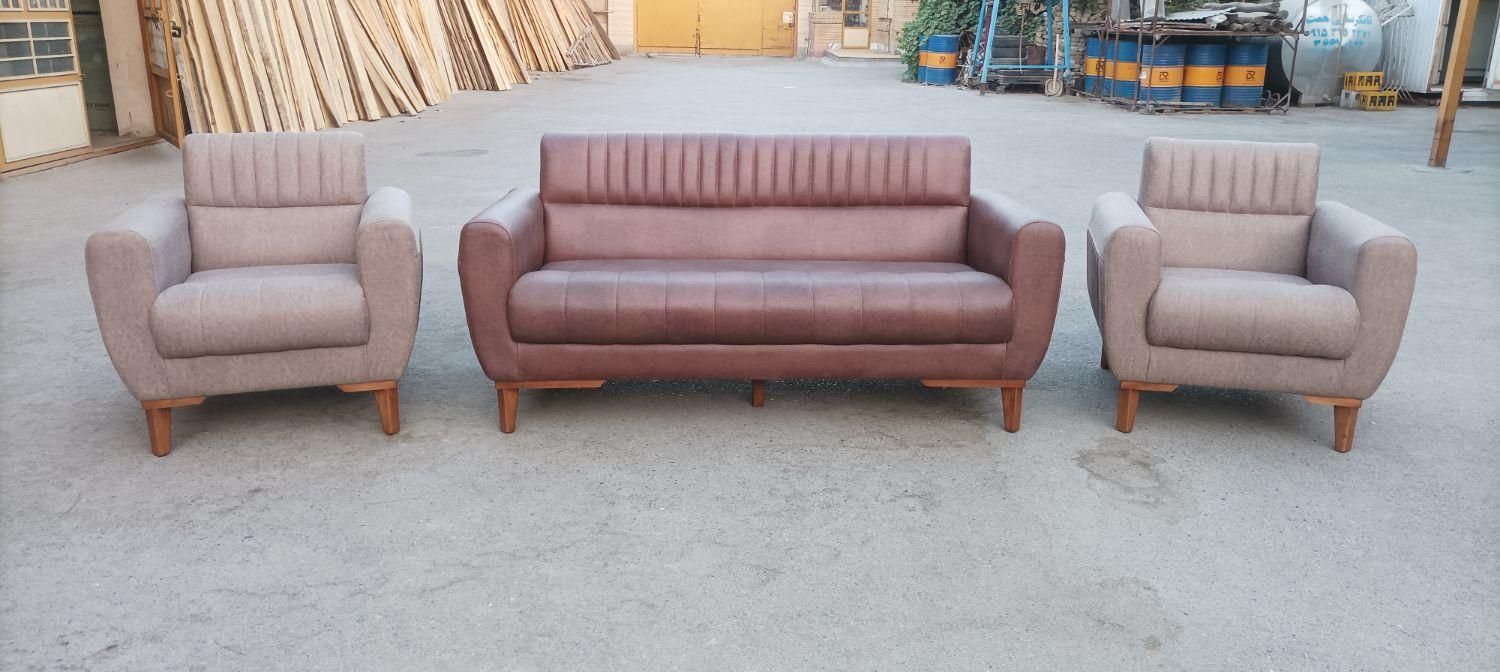 مبل راحتی پارمیس هفت نفره با ضمانت و اقساط|مبلمان خانگی و میز عسلی|مشهد, نوید|دیوار