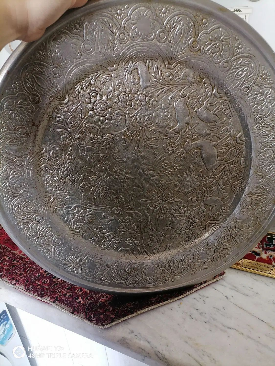 سینی قطر ۵۰|صنایع دستی و سایر لوازم تزئینی|تهران, نازی‌آباد|دیوار