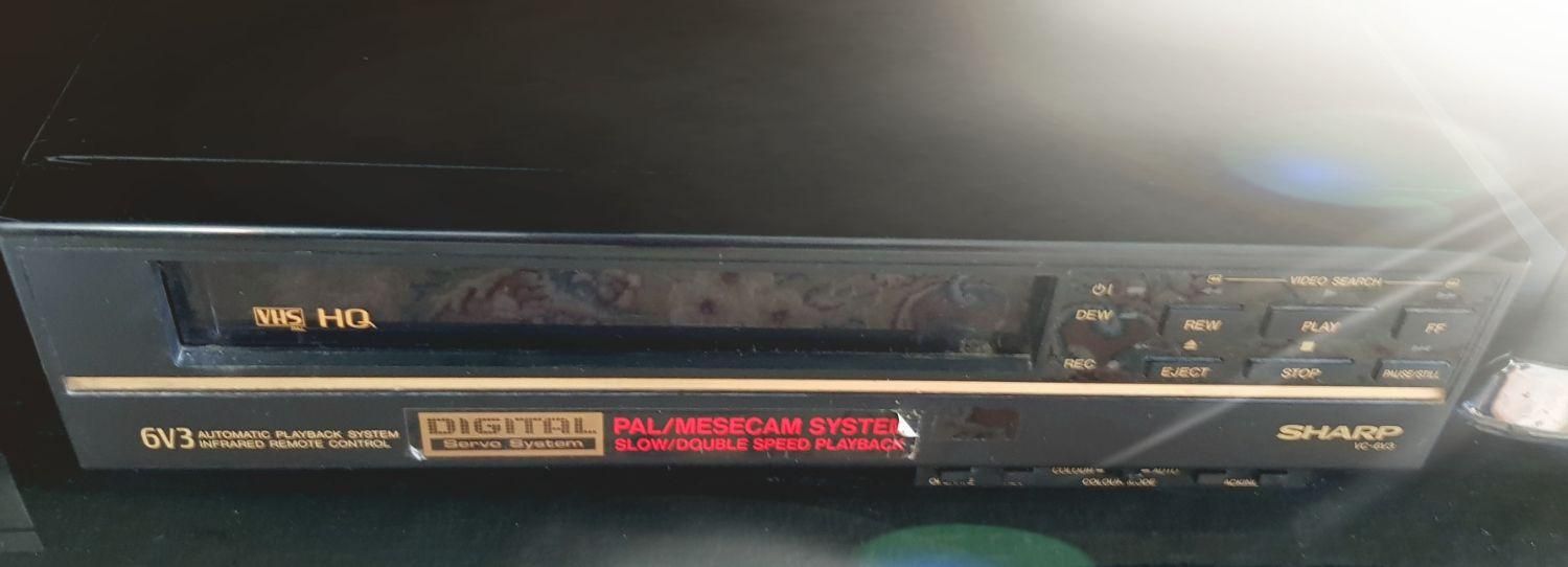 ویدیو نوستالاژی قدیمی شارپ در حد نو|پخش‌کننده DVD و ویدیو|نیشابور, هفده شهریور|دیوار