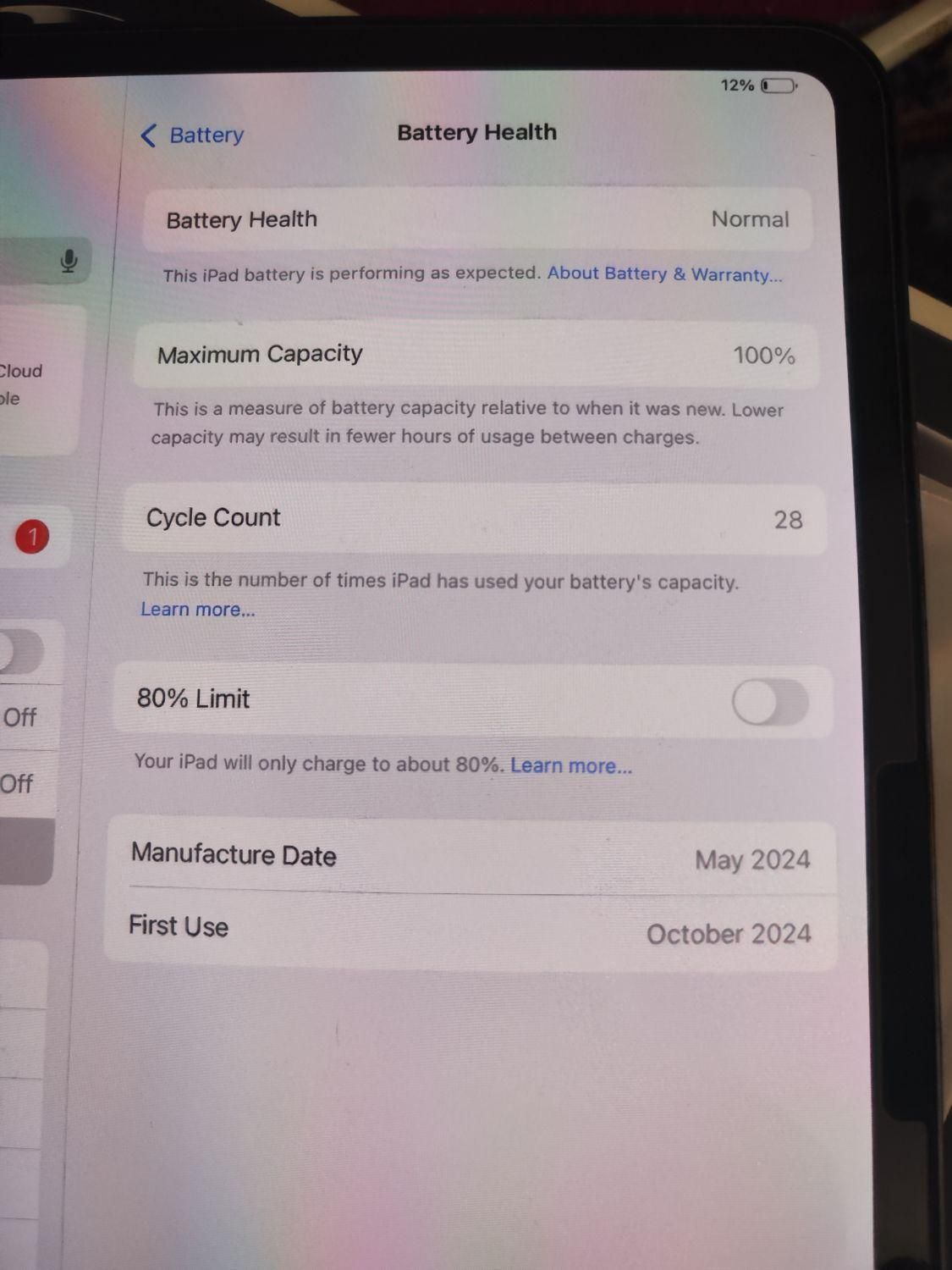 ipad pro M4 اپل با حافظه ۵۱۲ گیگ|تبلت|تهران, منیریه|دیوار