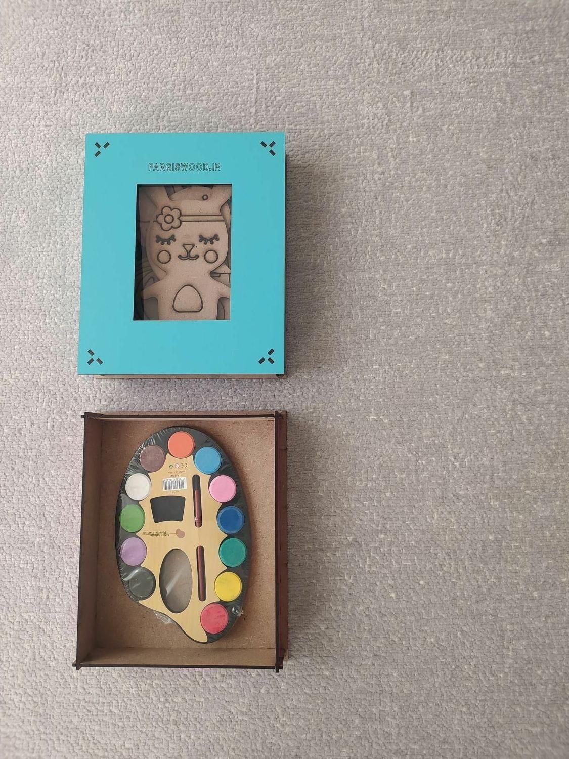 پک نقاشی کودک اکسسوری چوبی|اسباب‌بازی بچه|شیراز, شهرک گلدشت حافظ‎|دیوار