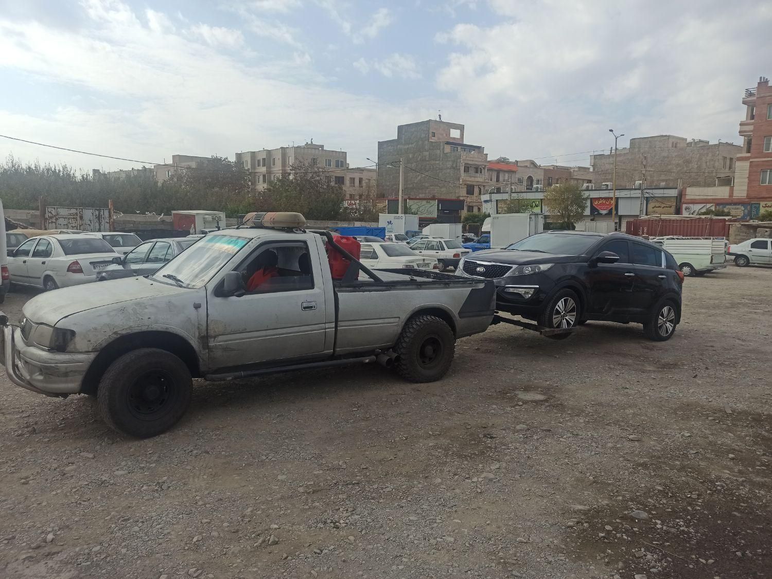 امداد خودرو جرثقیل یدک‌کش کفی خودروبر|خدمات حمل و نقل|اندیشه, اندیشه فاز ۱|دیوار