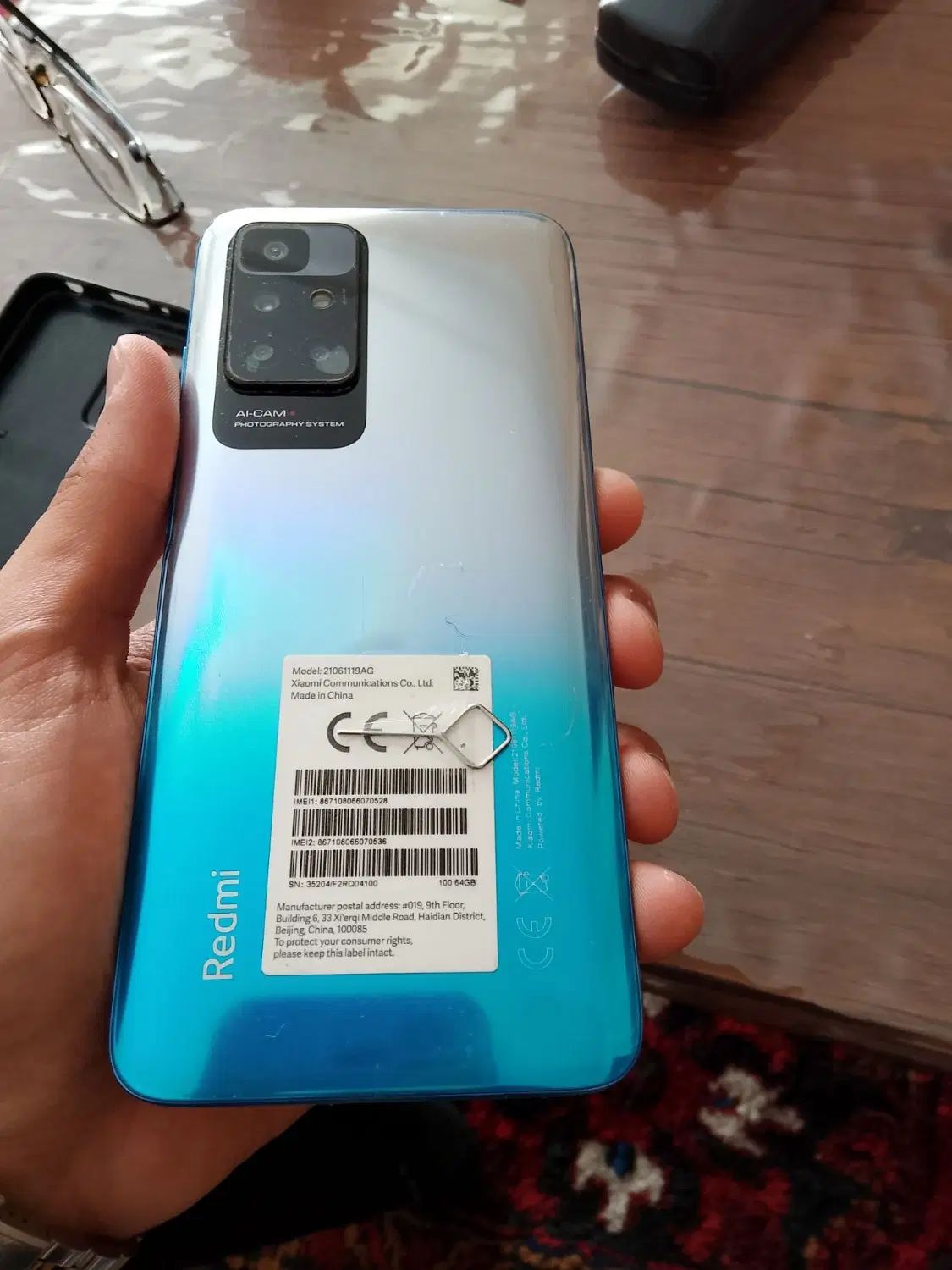 گوشی redmi 10 prime|موبایل|اهر, |دیوار