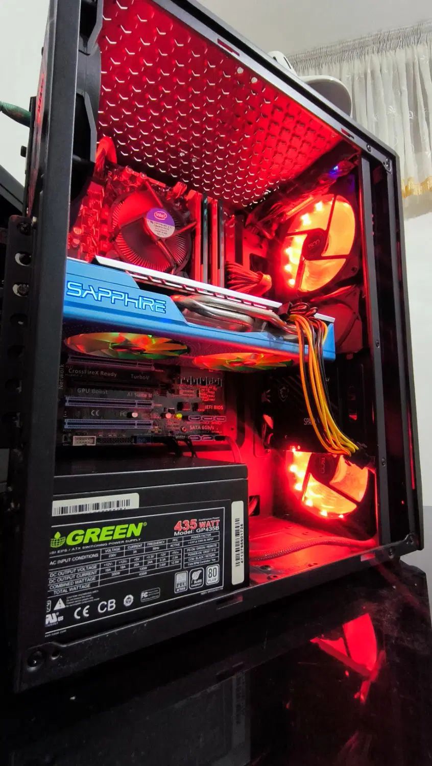 i7 3770 24g ram rx580 se کیس پیسی کامپیوتر|رایانه رومیزی|تهران, تجریش|دیوار