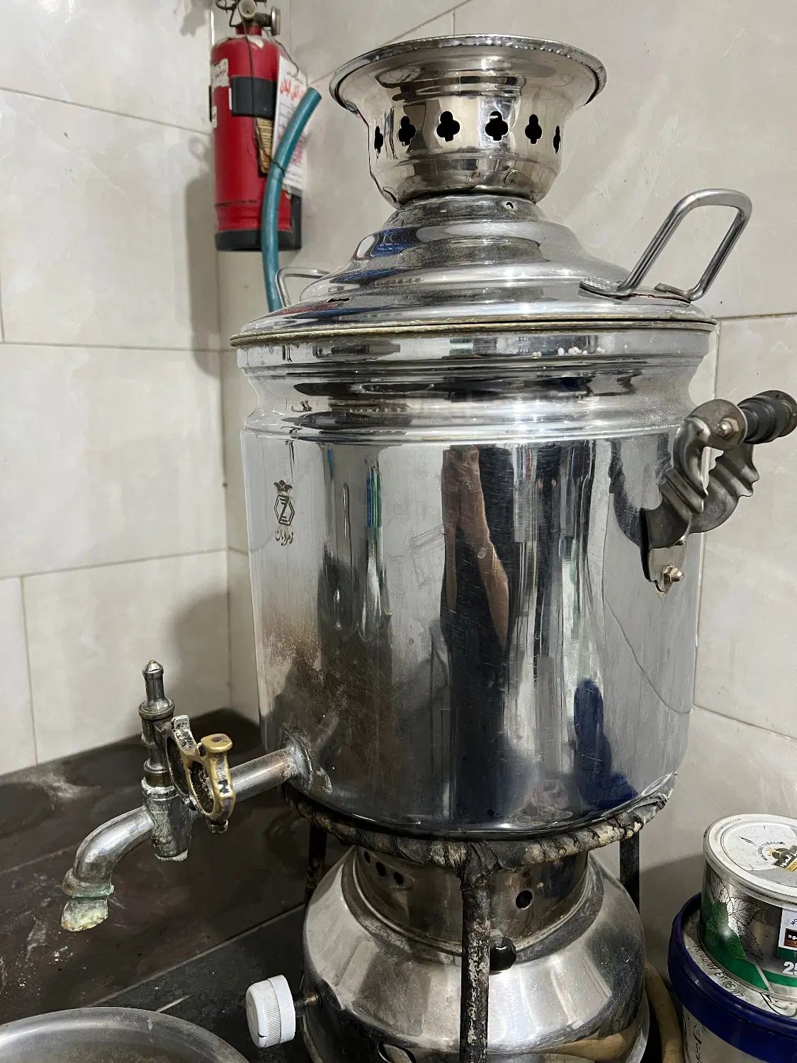 قلیان آتشکده سماور|کلکسیون و سرگرمی|رشت, پیرکلاچای|دیوار