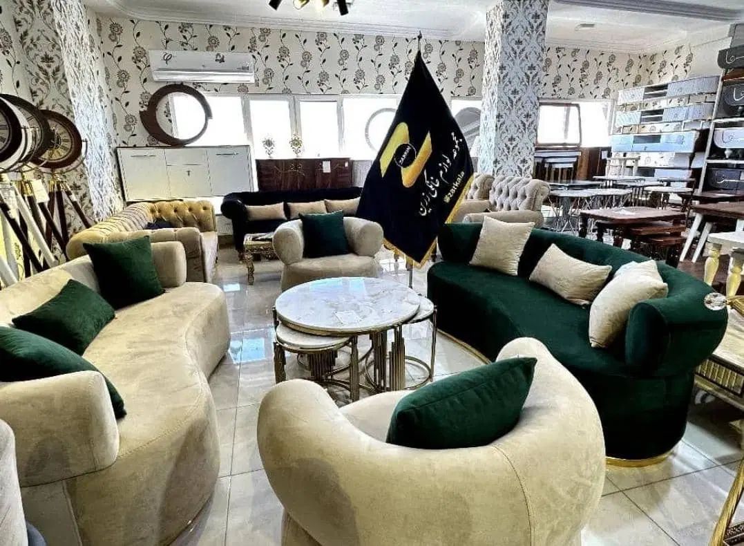 مبل نیوبالانس تراکم چوب بالا و محکم زرین مبل|مبلمان خانگی و میز عسلی|یاسوج, |دیوار