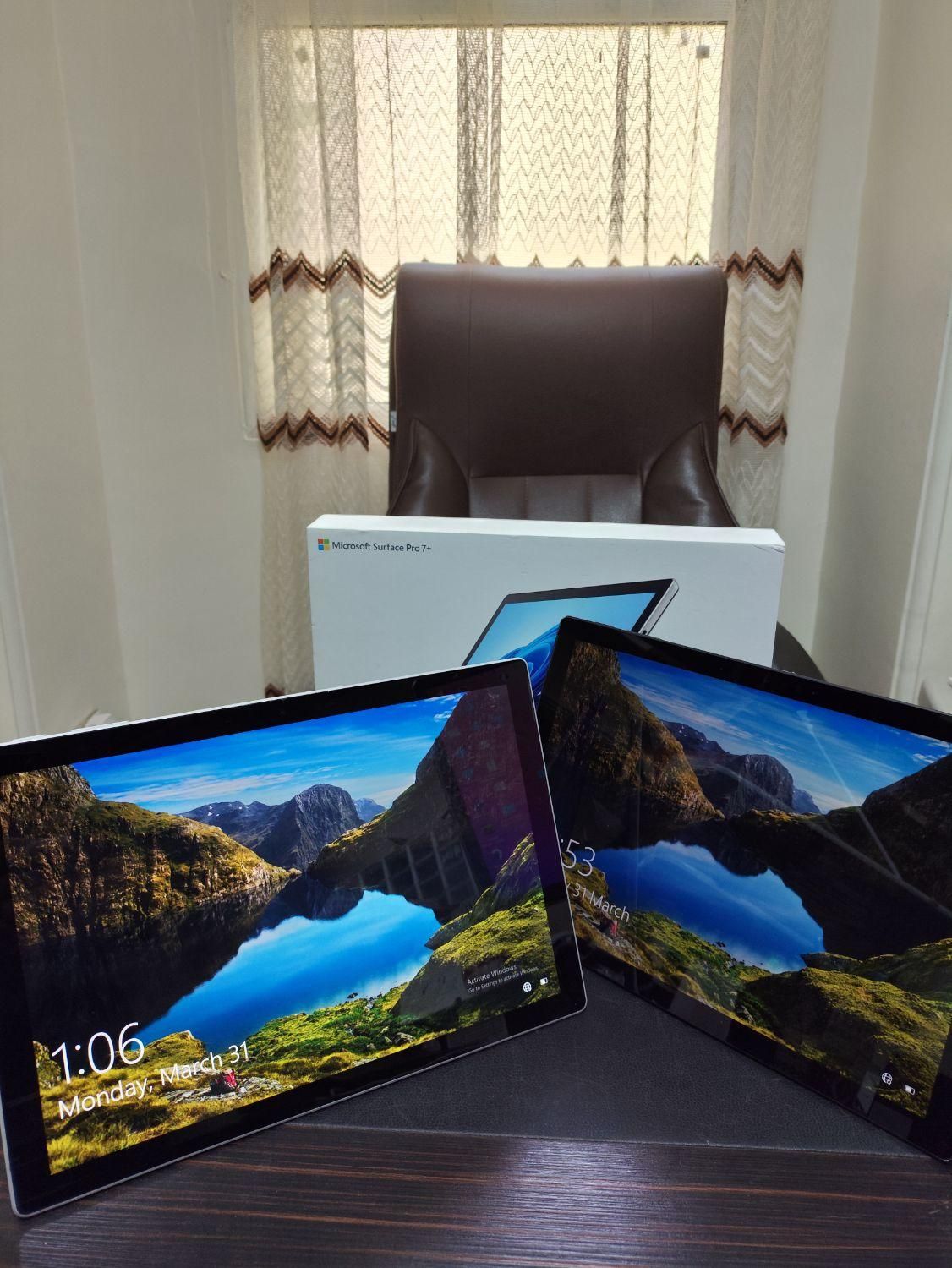 لپتاپ سرفیس پرو Surface Pro 7plus سیمکارتخور|رایانه همراه|تهران, سعادت‌آباد|دیوار