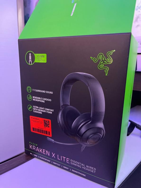 هدست razer مدل kraken x lite|قطعات و لوازم جانبی رایانه|همدان, |دیوار