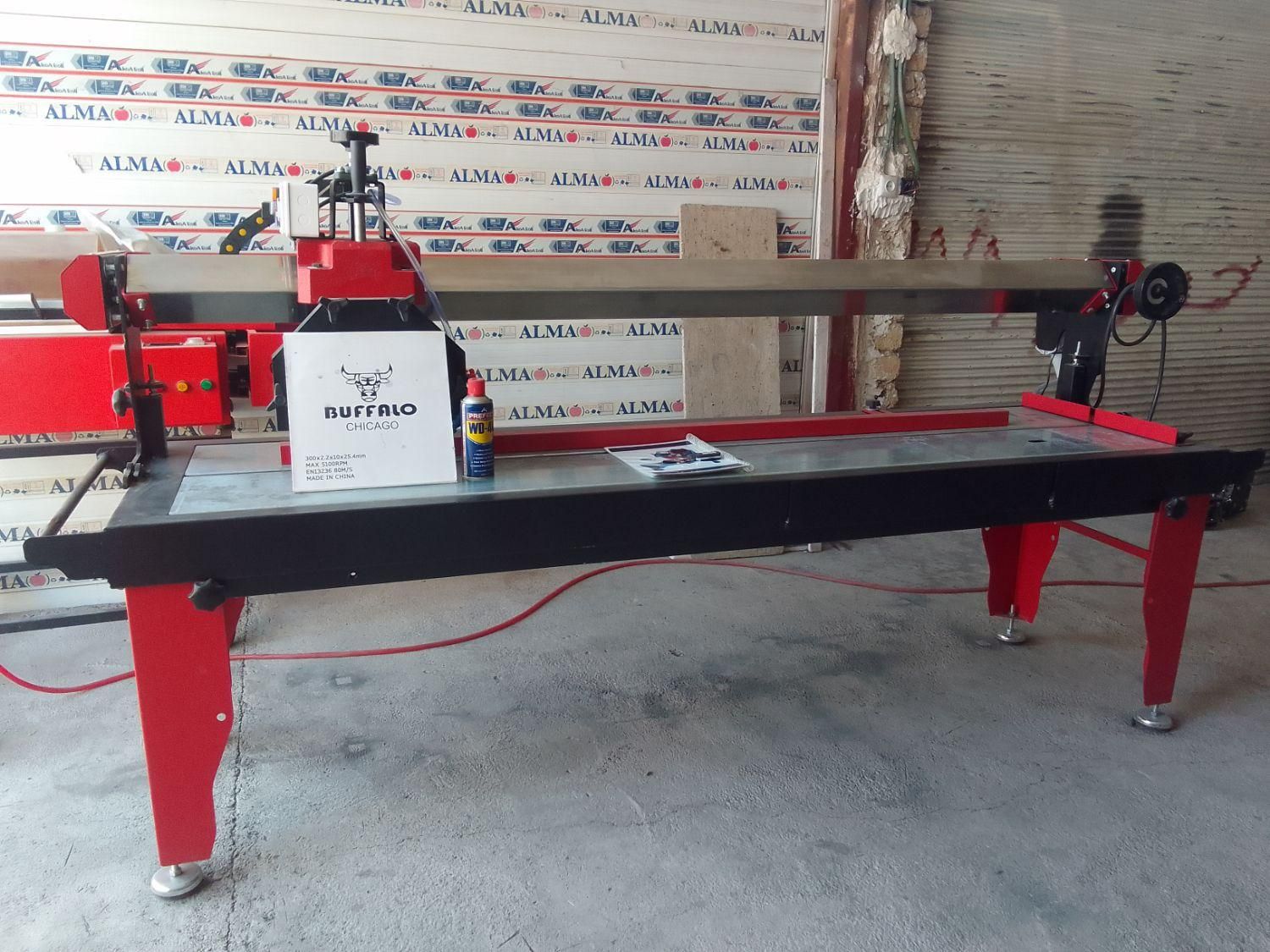 دستگاه برشکاری (سنگ سرامیک نماکاران )|مصالح و تجهیزات ساختمان|مشهد, ایثارگران|دیوار