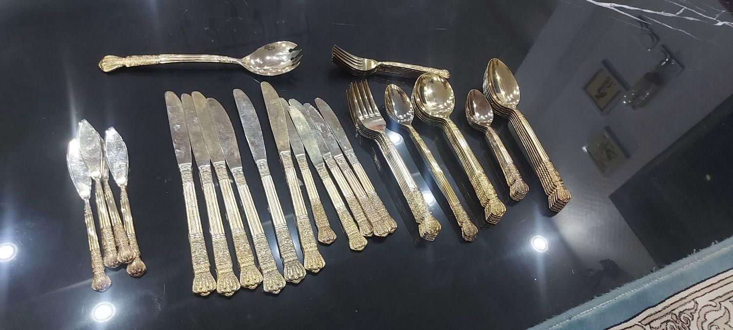سرویس قاشق چنگال  ژاپنی|ظروف سرو و پذیرایی|رشت, جانبازان|دیوار