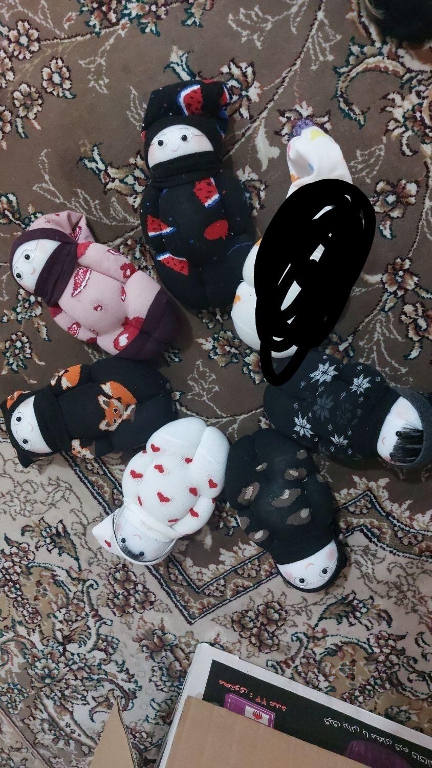 عروسک جورابی|اسباب‌‌بازی|اصفهان, کارلادان|دیوار
