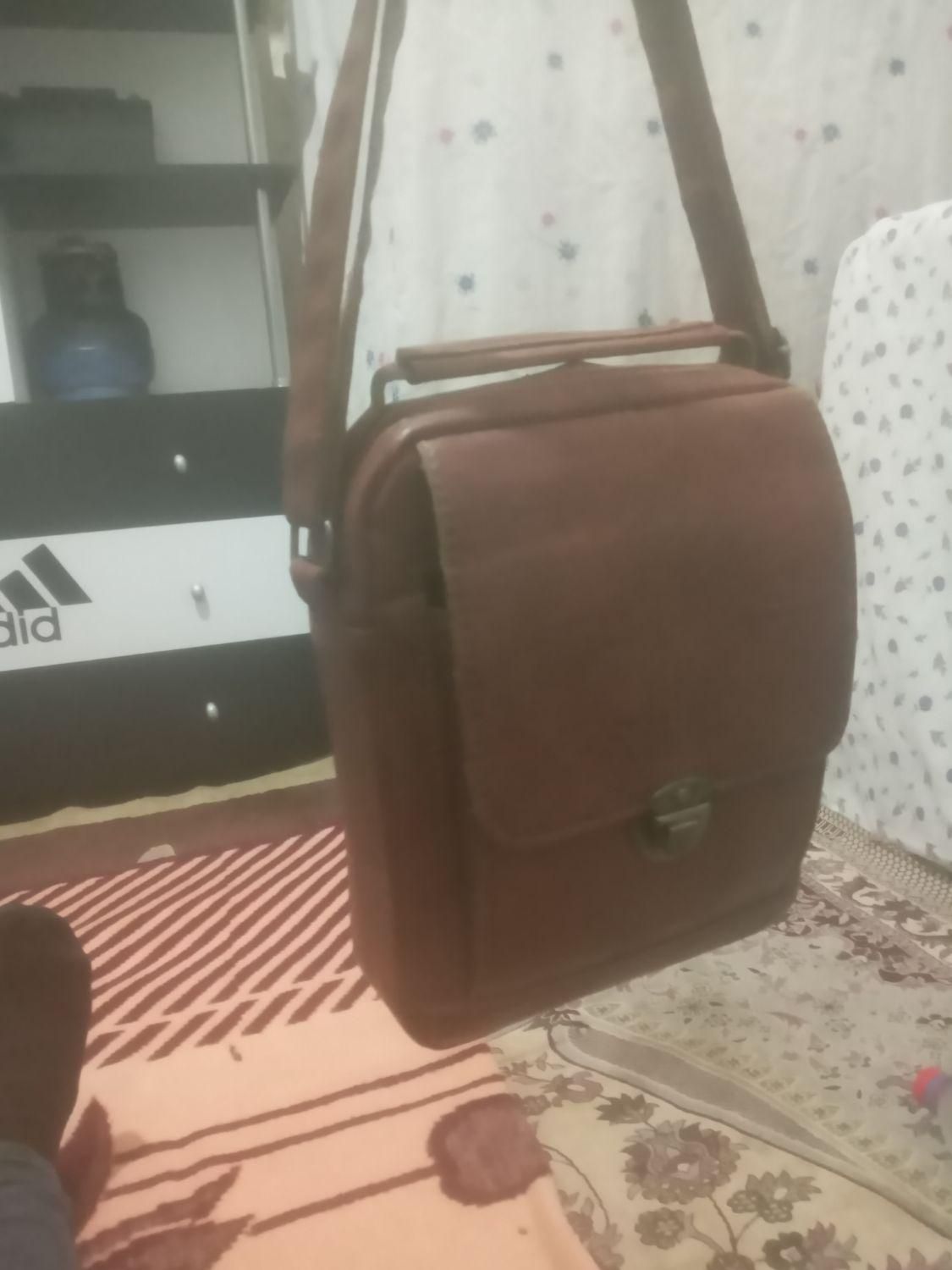 کیف دوشی مردونه اصلا استفاده نکردم تضمینی|کیف، کفش، کمربند|تاکستان, |دیوار