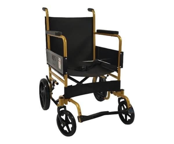 ویلچر تاشو طلایی با گارانتی|آرایشی، بهداشتی، درمانی|یزد, |دیوار