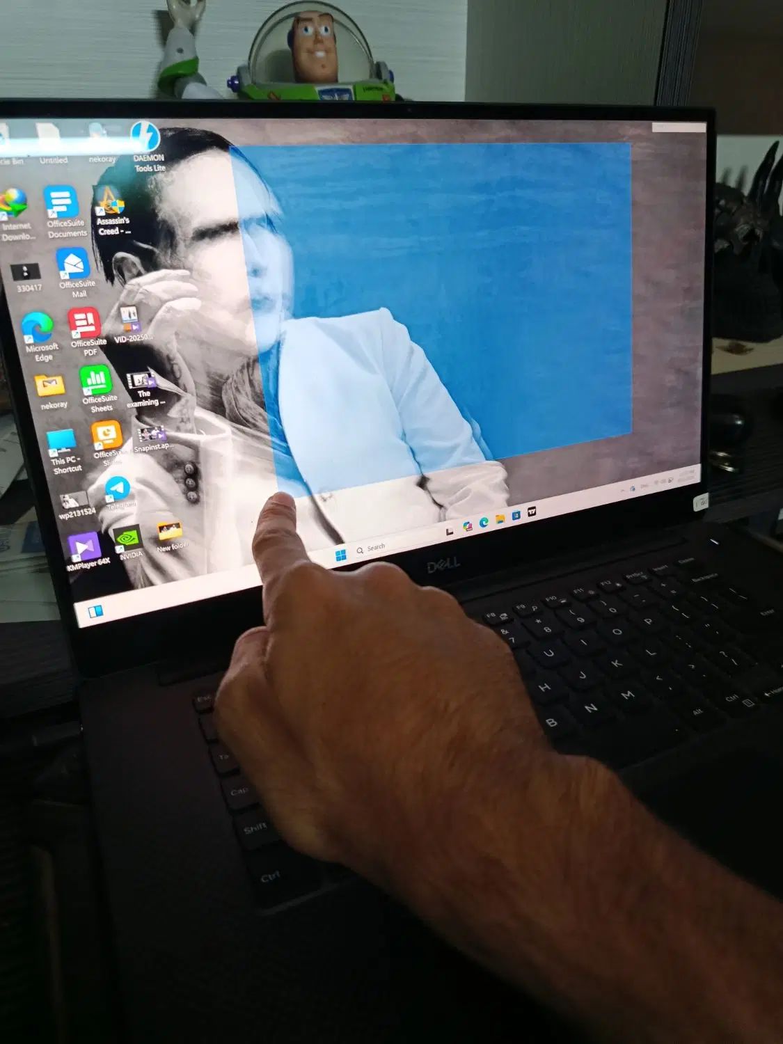 لپتاپ Dell پرقدرت کاملا تمیز لمسی گیمینگ و رندر|رایانه همراه|رشت, استادسرا|دیوار