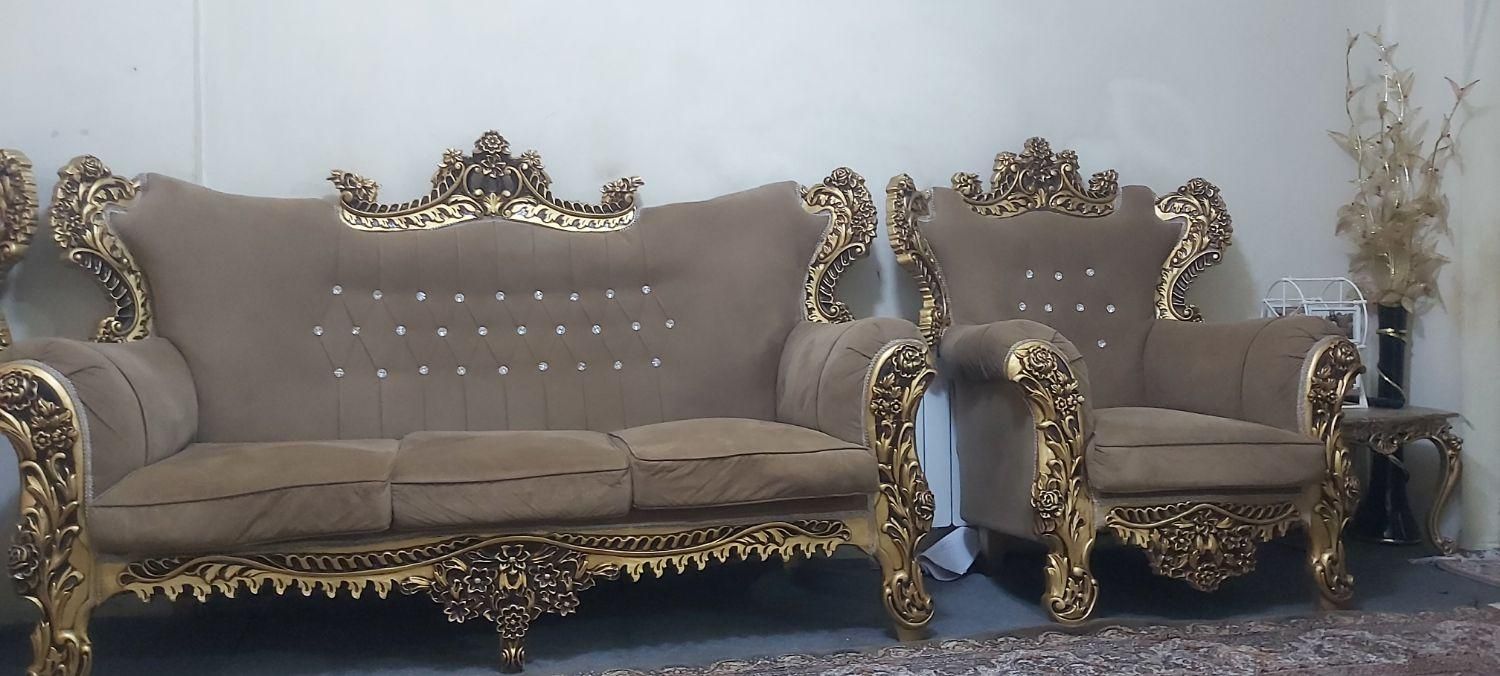 مبل ۷نفره|مبلمان خانگی و میز عسلی|کرمانشاه, |دیوار